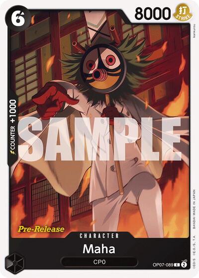 Maha (500 Years in the Future Pre - Release Cards) Near Mint - Nick Nack's Full Frontal Attack