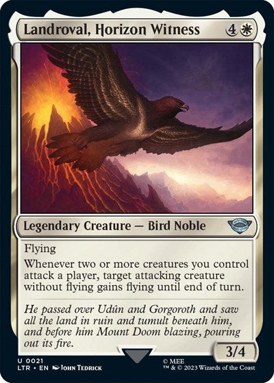 Landroval, Horizon Witness (Universes Beyond: The Lord of the Rings: Tales of Middle-earth) Near Mint - Nick Nack's Full Frontal Attack