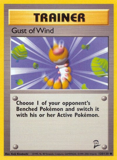 Gust of Wind (Base Set 2) Medium Play