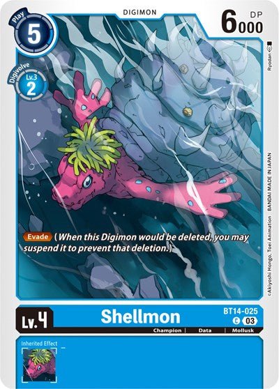 Shellmon (Blast Ace) Near Mint - Nick Nack's Full Frontal Attack