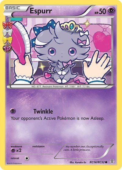 Espurr (Generations: Radiant Collection) Light Play - Nick Nack's Full Frontal Attack