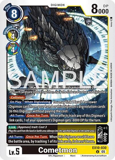 Cometmon (Sinister Order) Near Mint - Nick Nack's Full Frontal Attack