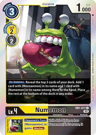 Numemon (Resurgence Booster) Near Mint Foil - Nick Nack's Full Frontal Attack