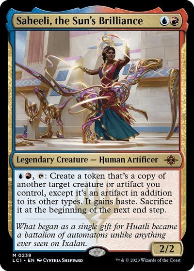 Saheeli, the Sun's Brilliance (The Lost Caverns of Ixalan) Near Mint - Nick Nack's Full Frontal Attack