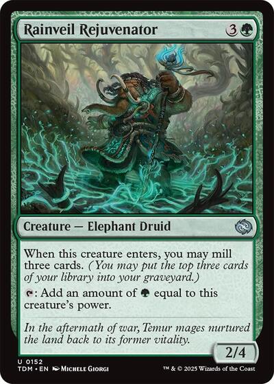Rainveil Rejuvenator (Tarkir: Dragonstorm) Near Mint - Nick Nack's Full Frontal Attack
