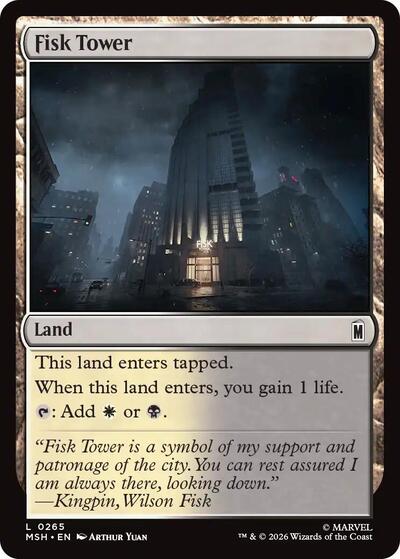 Fisk Tower (Marvel Super Heroes) Near Mint - Nick Nack's Full Frontal Attack