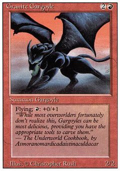 Granite Gargoyle (Revised) Heavy Play - Nick Nack's Full Frontal Attack