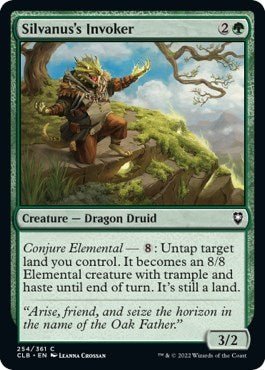 Silvanus's Invoker (Commander Legends: Battle for Baldur's Gate) Near Mint - Nick Nack's Full Frontal Attack