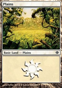 Plains (230) (Shards of Alara) Light Play - Nick Nack's Full Frontal Attack