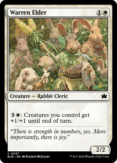 Warren Elder (Bloomburrow) Near Mint