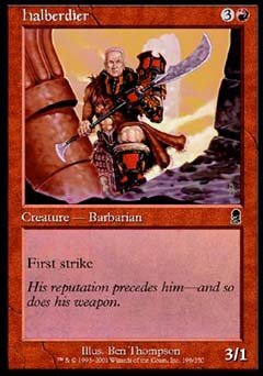 Halberdier (Odyssey) Near Mint - Nick Nack's Full Frontal Attack