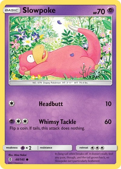 Slowpoke (SM - Guardians Rising) Damaged / Poor