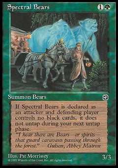 Spectral Bears (Homelands) Light Play - Nick Nack's Full Frontal Attack