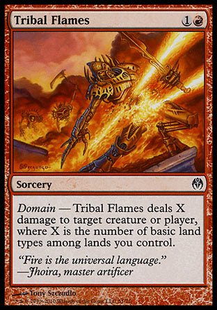 Tribal Flames (Duel Decks: Phyrexia vs The Coalition) Near Mint - Nick Nack's Full Frontal Attack