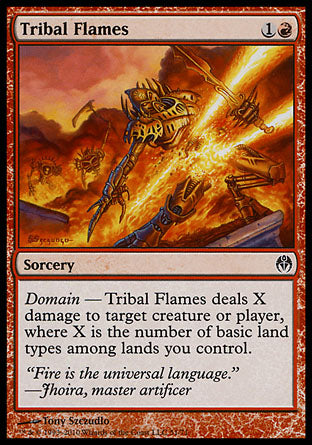 Tribal Flames (Duel Decks: Phyrexia vs The Coalition) Near Mint