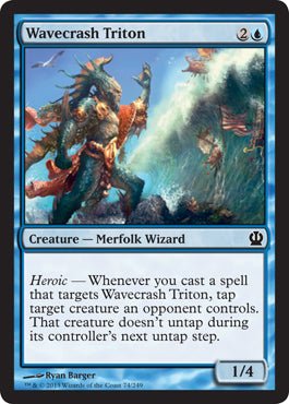 Wavecrash Triton (Theros) Near Mint - Nick Nack's Full Frontal Attack