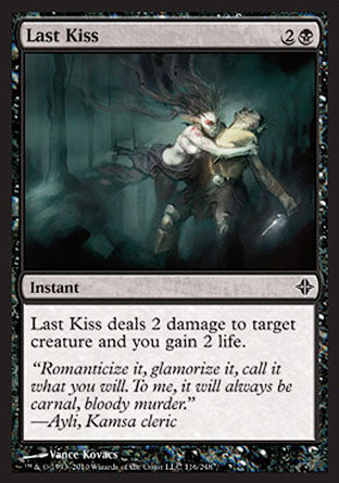 Last Kiss (Rise of the Eldrazi) Light Play