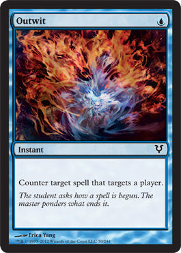 Outwit (Avacyn Restored) Light Play