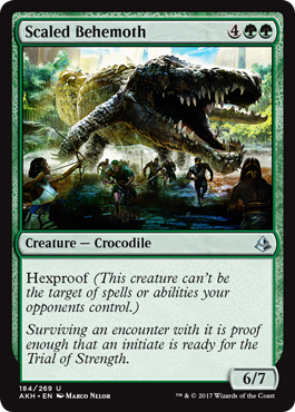 Scaled Behemoth (Amonkhet) Near Mint