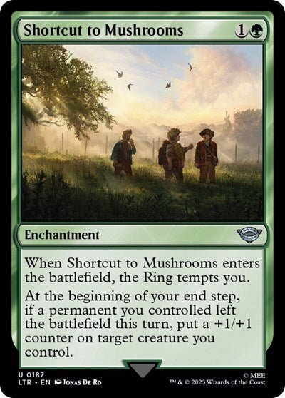 Shortcut to Mushrooms (Universes Beyond: The Lord of the Rings: Tales of Middle-earth) Near Mint - Nick Nack's Full Frontal Attack