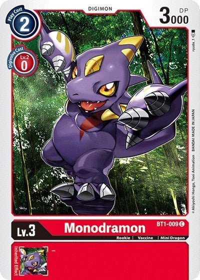 Monodramon (Release Special Booster) Near Mint - Nick Nack's Full Frontal Attack