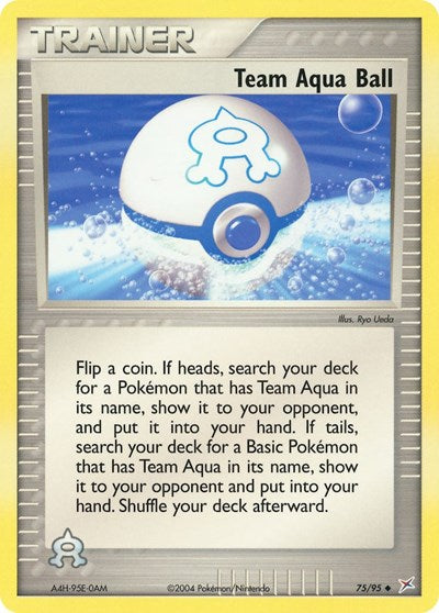 Team Aqua Ball (Team Magma vs Team Aqua) Light Play