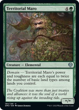 Territorial Maro (Dominaria United) Near Mint - Nick Nack's Full Frontal Attack