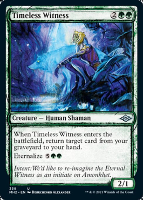 Timeless Witness (Showcase) (Modern Horizons 2) Near Mint - Nick Nack's Full Frontal Attack