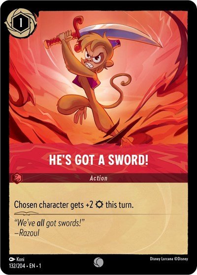 He's Got A Sword! (The First Chapter) Near Mint - Nick Nack's Full Frontal Attack