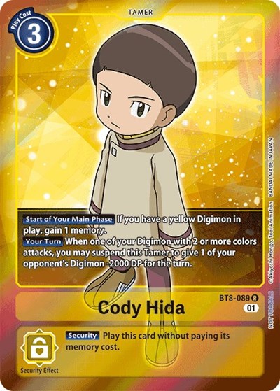 Cody Hida (Box Topper) (New Awakening) Near Mint