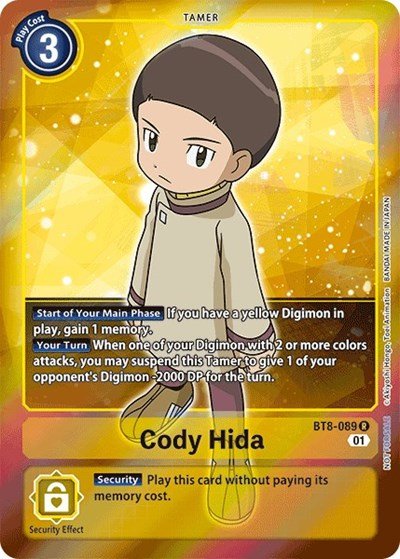 Cody Hida (Box Topper) (New Awakening) Near Mint - Nick Nack's Full Frontal Attack