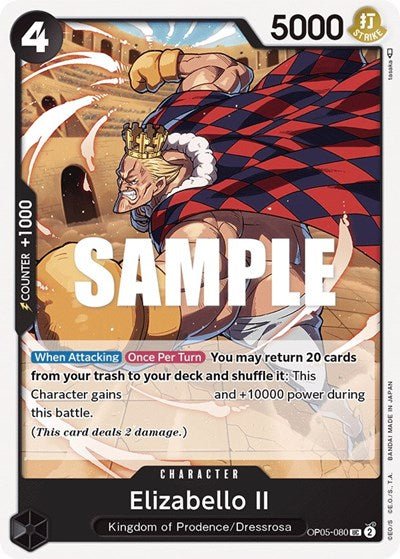 Elizabello II (Awakening of the New Era) Near Mint - Nick Nack's Full Frontal Attack