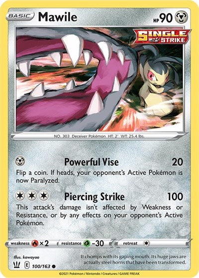 Mawile (SWSH05: Battle Styles) Near Mint