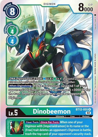 Dinobeemon (Across Time) Near Mint Foil