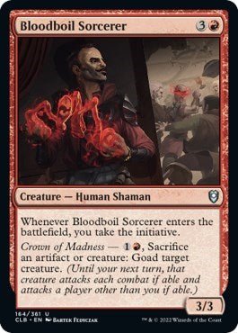 Bloodboil Sorcerer (Commander Legends: Battle for Baldur's Gate) Near Mint - Nick Nack's Full Frontal Attack