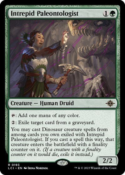 Intrepid Paleontologist (The Lost Caverns of Ixalan) Near Mint - Nick Nack's Full Frontal Attack