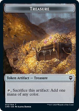 Treasure Token (Commander Legends) Near Mint - Nick Nack's Full Frontal Attack
