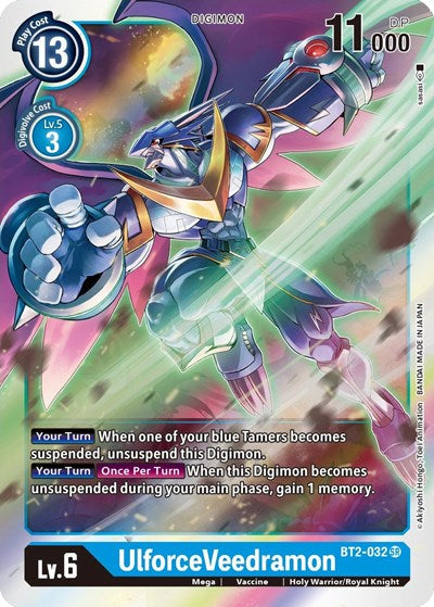 UlforceVeedramon (Release Special Booster) Near Mint Foil