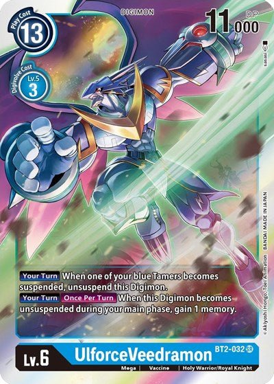UlforceVeedramon (Release Special Booster) Near Mint Foil - Nick Nack's Full Frontal Attack