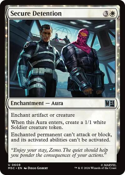 Secure Detention (Commander: Marvel Super Heroes) Near Mint