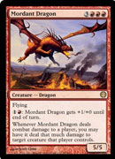 Mordant Dragon (Duel Decks: Knights vs Dragons) Light Play