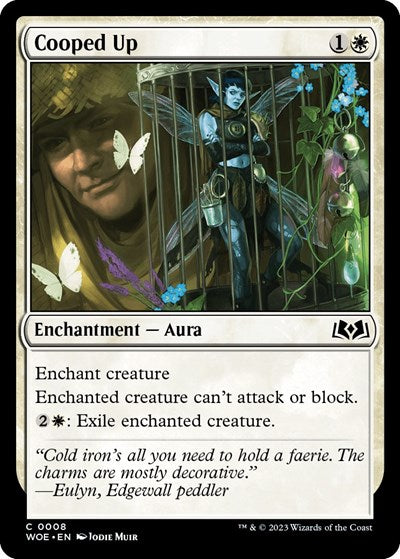 Cooped Up (Wilds of Eldraine) Near Mint Foil - Nick Nack's Full Frontal Attack