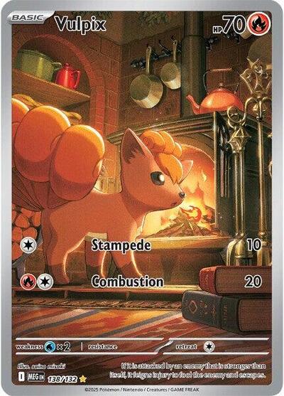 Vulpix - 138 (ME01: Mega Evolution) Near Mint Holofoil