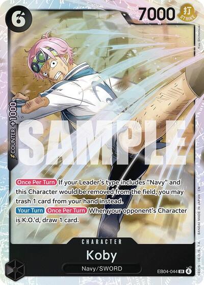 Koby (EB04 - 044) (Adventure on Kami's Island) Near Mint Foil - Nick Nack's Full Frontal Attack