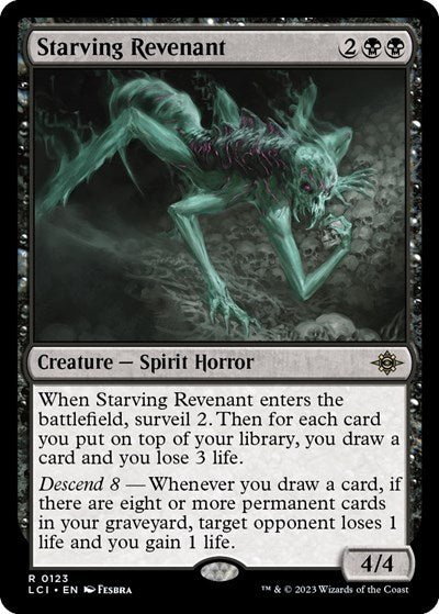 Starving Revenant (The Lost Caverns of Ixalan) Near Mint - Nick Nack's Full Frontal Attack