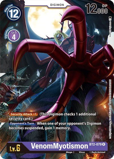 VenomMyotismon (Release Special Booster) Near Mint - Nick Nack's Full Frontal Attack