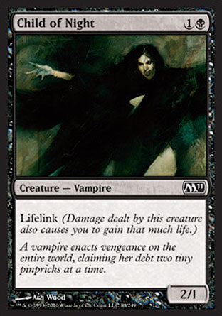 Child of Night (Magic 2011 Core Set) Near Mint