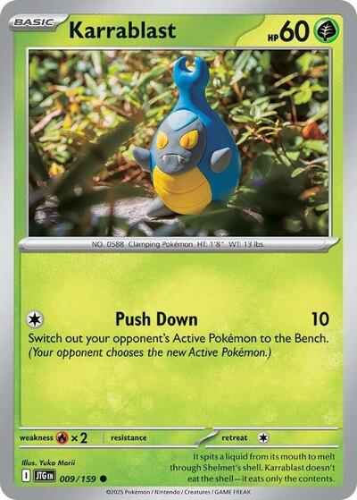 Karrablast (SV09: Journey Together) Near Mint - Nick Nack's Full Frontal Attack