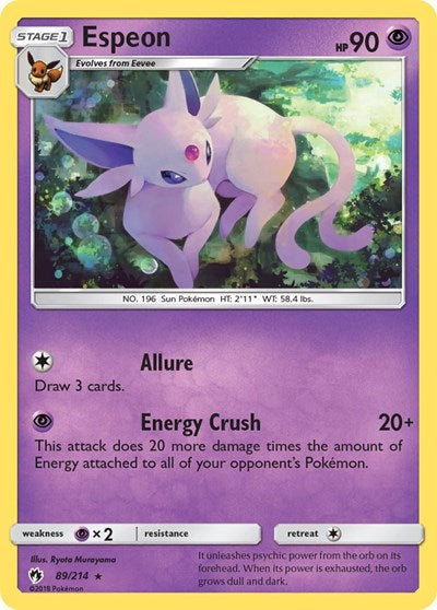 Espeon (SM - Lost Thunder) Near Mint