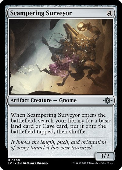 Scampering Surveyor (The Lost Caverns of Ixalan) Near Mint - Nick Nack's Full Frontal Attack